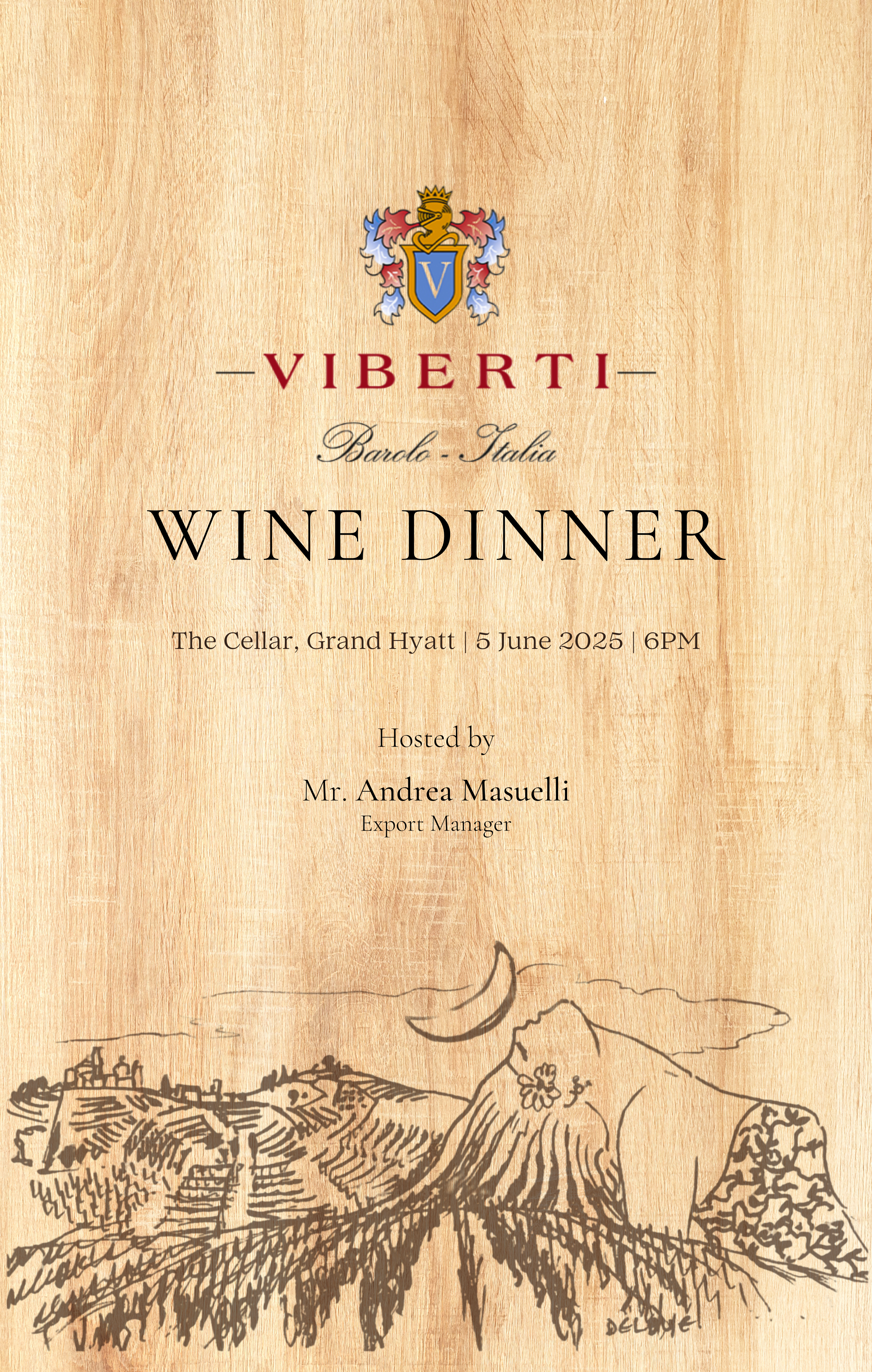 Viberti Wine Dinner Event